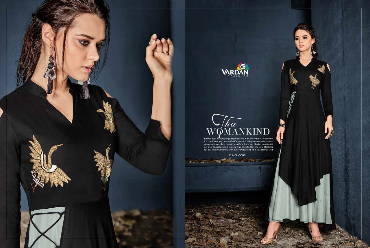 Gulnaz Vol-1 Vardan Designer Long Kurta Gulnaz Vol-1 Vardan Designer Long Kurta